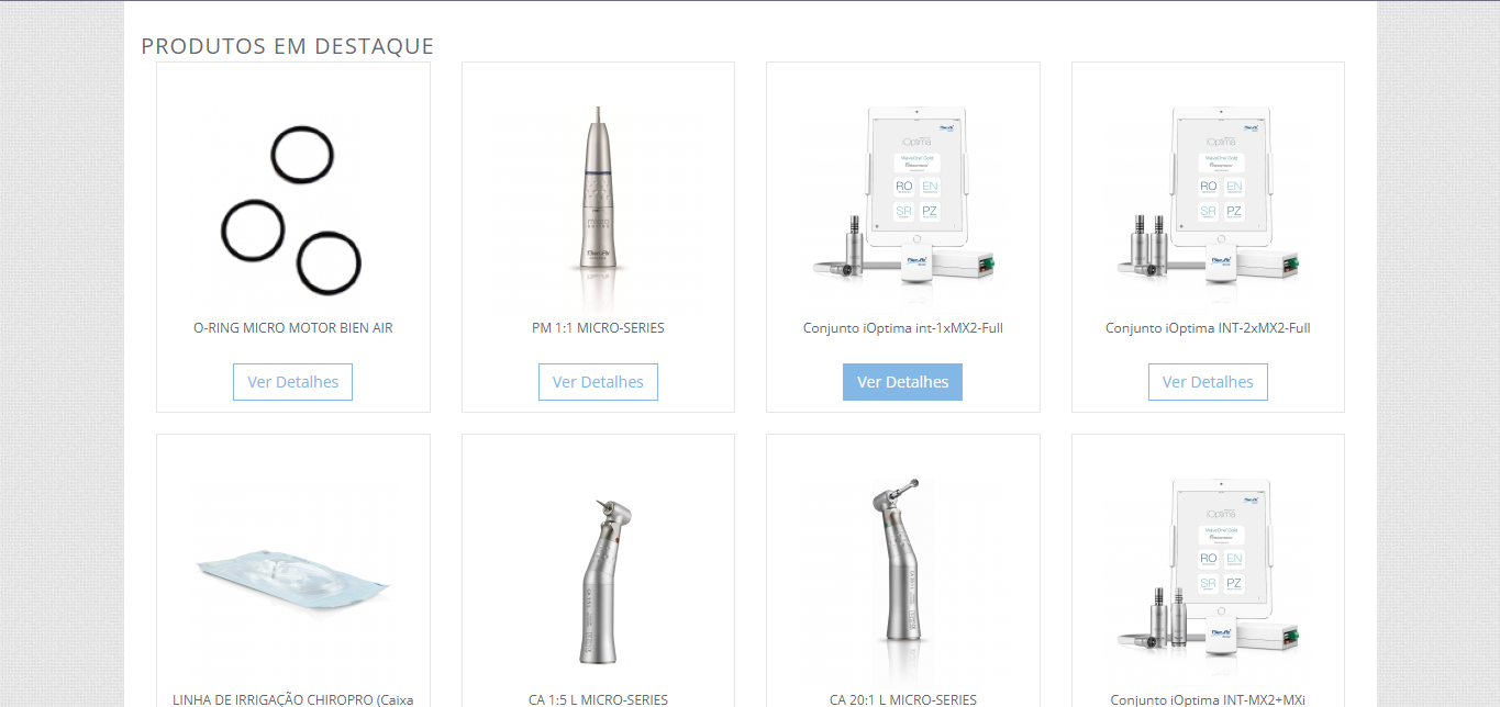 Disposição Produtos