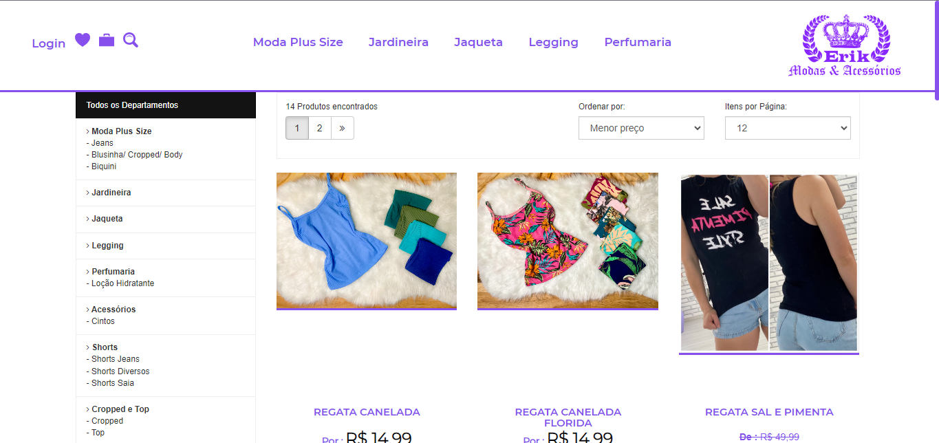 Disposição Buscar Site