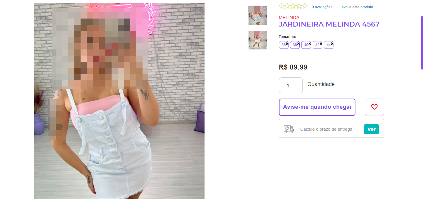 Página Porduto Compra