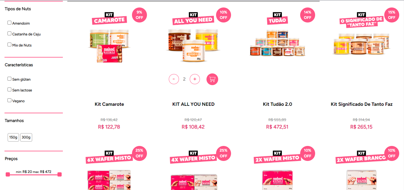 Adicionando Carrinho