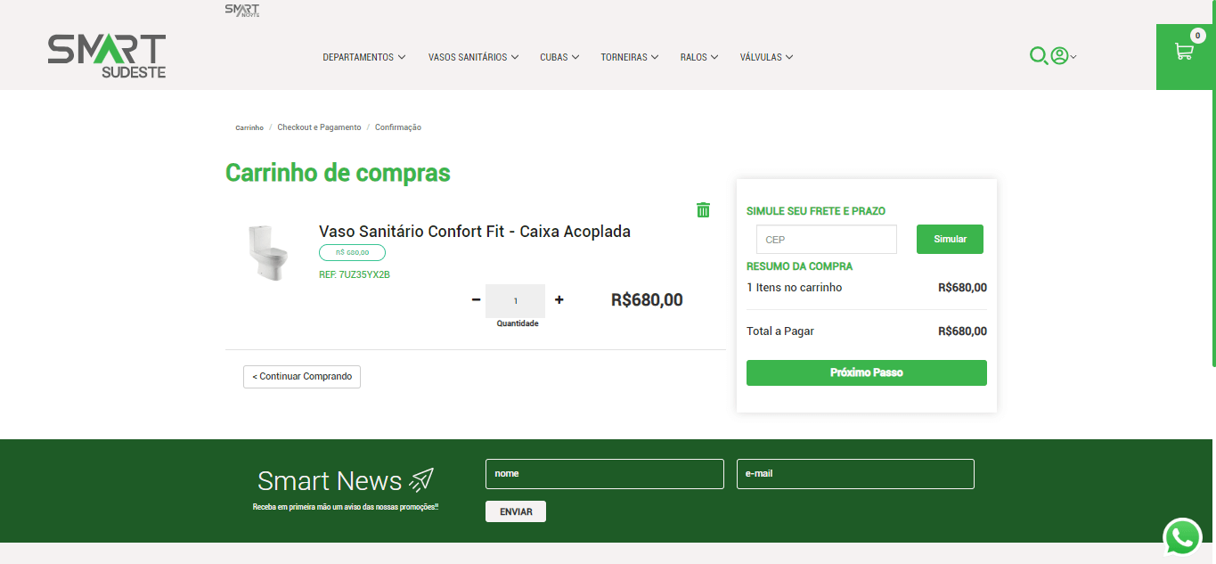 Smart Carrinho