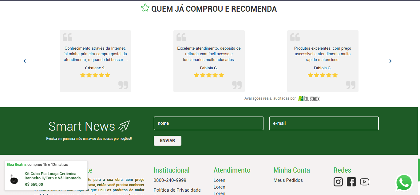Página Princial Smart